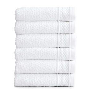 NWOT 6 Clean white towels